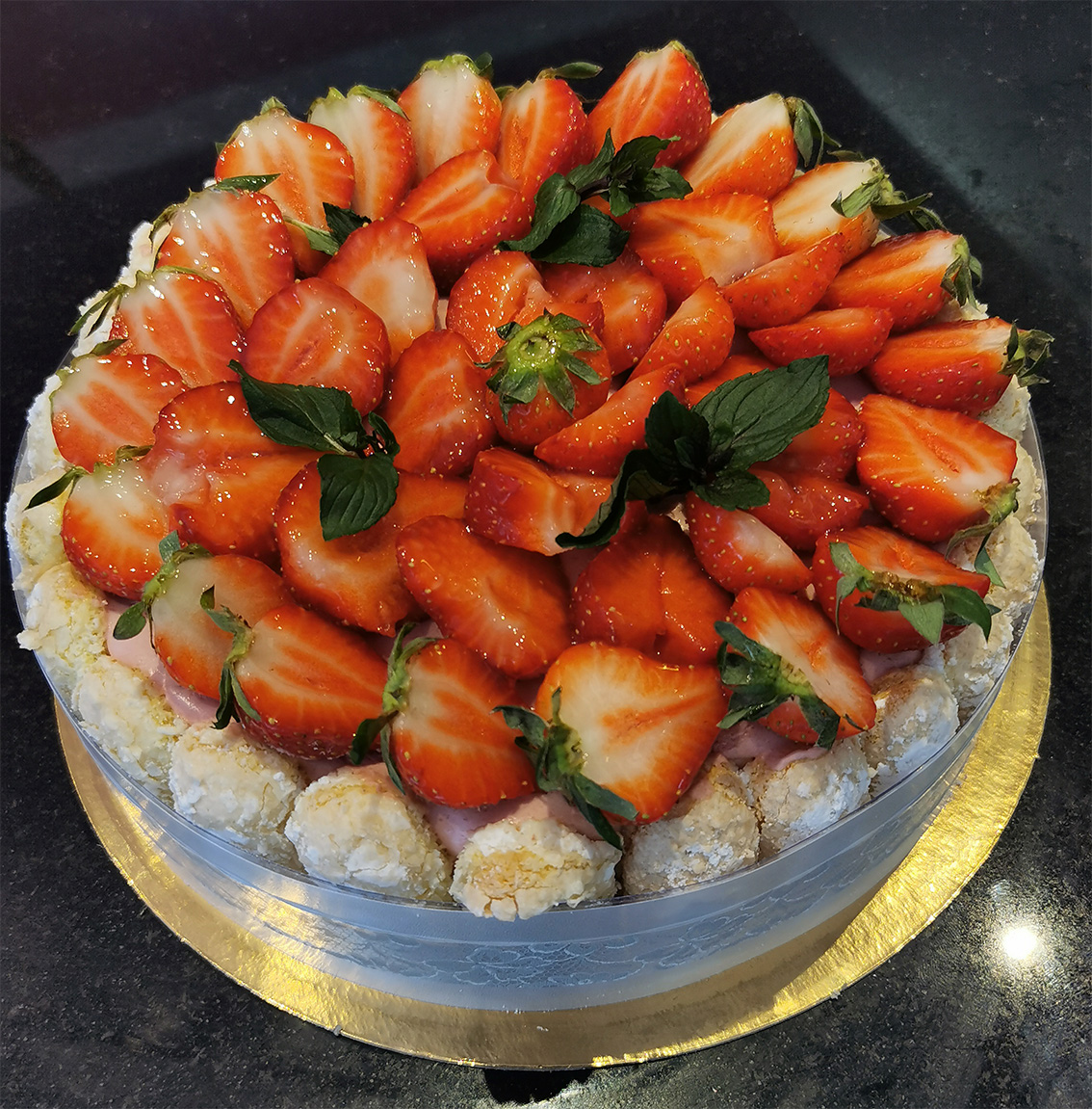 Charlotte aux fraises