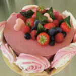 Entremets fruits rouges Fête des Mères