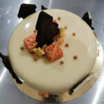 Entremets citron-prâliné Noël