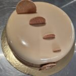 Entremets chocolat blond insert choco-passion
